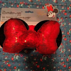 Red Sequin Minnie Mouse Headband